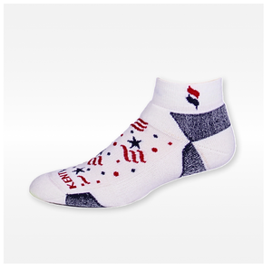 1843 Stars & Stripes Classic Ankle, Arctic White